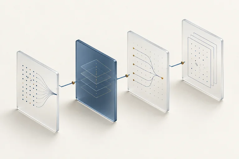 A separate institutional workspace, with deliberate access